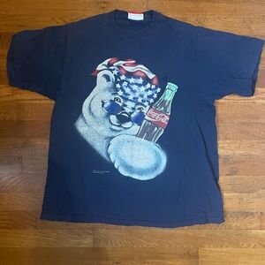 Vintage Coca Cola T shirt distressed